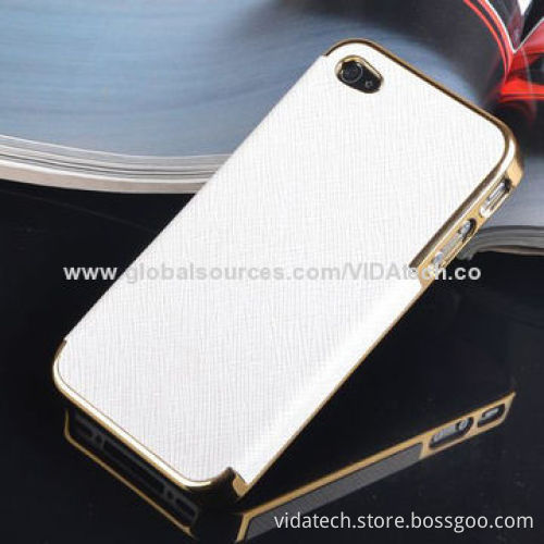 PU-coated Hard PC Case for iPhone 5/iPhone 5S